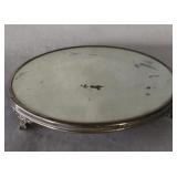 Antique Glass Mirror/Vanity Tray