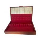 Large Vintage Dovetail Silverware Case