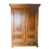 Antique Solid Wood Armoire