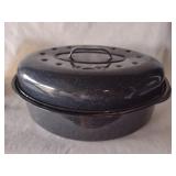 Speckled Enamel Roasting Pot