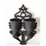 Antique Cast Iron Matchstick Wall Holder