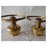 2 Mantle Lamp Co. Aladdin Lamps