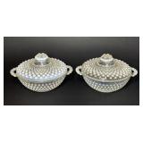 Vintage Hobnail Glass Bowls