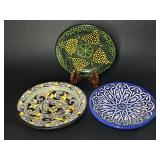 Vintage Moroccan Wall Plates