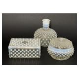 Vintage Hobnail Glass Home Decor