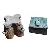 Vintage Pottery Trinket Boxes