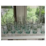 15 Piece Moroccan Glass Set