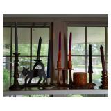 Candles With Holders Lot