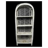 Wicker Arched Bookcase