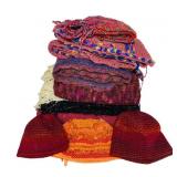 Hand Knitted Scarves and Beanies