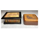 Wooden Trinket Boxes