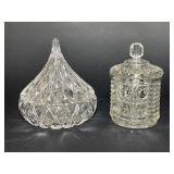 Cut Glass Trinket Dishes