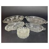 Cut Glass Small Plates
