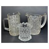 Small Cut Glass Pitchers
