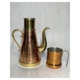 Vintage Copper Coffee Set