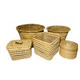 Wicker Storage Baskets