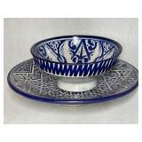 Hand Painted Moroccan Pottery
