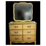 Vintage Dresser and Mirror
