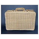 Vintage Wicker Briefcase