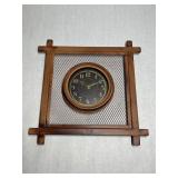 Square Metal Wall Clock