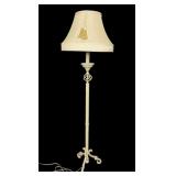 Iron Scroll Floor Lamp