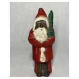 Cast Iron Santa Figurine
