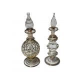 Hand-Blown Glass Perfume Bottles