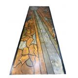 Unique Custom Metal Inlay Door