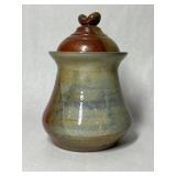 Handmade Clay Canister