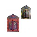 Pair of Arch Wall Mirrors
