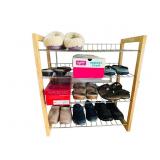 Women's Shoes and Rack