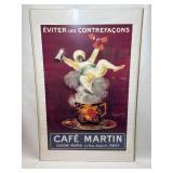 Cafe Martin Art Print