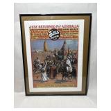 'Just Returned from Austrailia' Poster