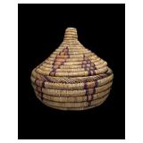 Handmade African Zulu Basket