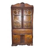 Vintage Art Deco China Cabinet