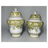 Moroccan Pottery Canisters