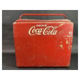 Vintage Coca Cola Insulated Red Cooler