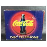 1995 Coke Blinking Disc Telephone