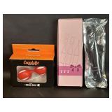 Kitty Cat Massager & Exquisite Balls Adult Toys