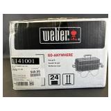 Weber Black Go-Anywhere Portable Gas BBQ Grill