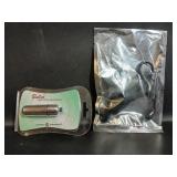 Bullet Vibrating Massager & Black Anal Plug