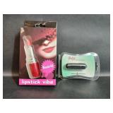 Bullet Vibrating Massager & Lipstick Vibe