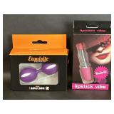 New Lipstick and Exquisite Balls Vibrators