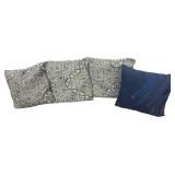 Blue Decorative Throw Pillows