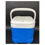 Small Blue Igloo Ice Cube Cooler