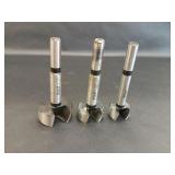Three Freud Drill Bits
