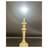 Metal Twisted Lamp