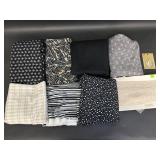 Assortment of Patterned and Solid Fabric