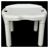 White Plastic Shower Chair