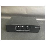 Component AV Video Switch Box 3 in 1